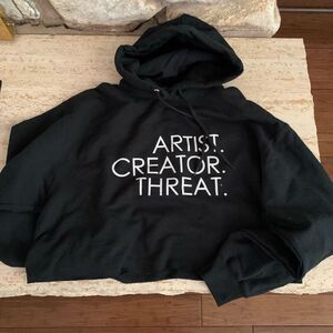 Dopeciety cropped hoodie